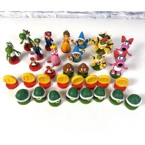 SUPER MARIO CHESS COLLECTOR'S EDITION 32  Full Chess Set Replacement Pieces ONLY